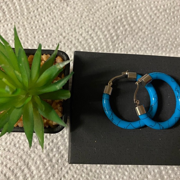 Blue Hoops - Picture 2 of 2